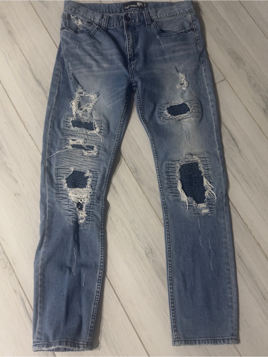 RSQ Other - RSQ Seattle Skinny Tapered Distressed Jeans 34x32